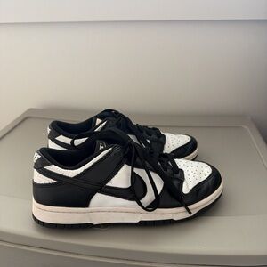 Nike Black and White Athletic Shoes